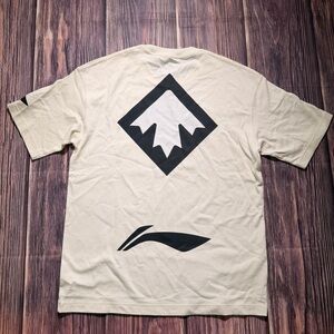 NWOT Men’s Small LI-NING Heavy Weight Official CAN-SBD Canada Snowboard T-Shit S